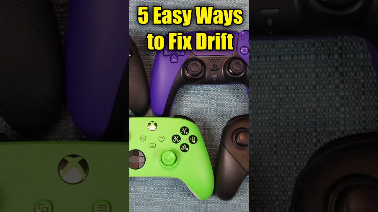5 Fix Controller Drift: 5 Easy Tips 🎮