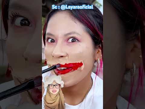 Rias Wajah Halloween 👻 @Layaraoficial #remix #funny #dubbing