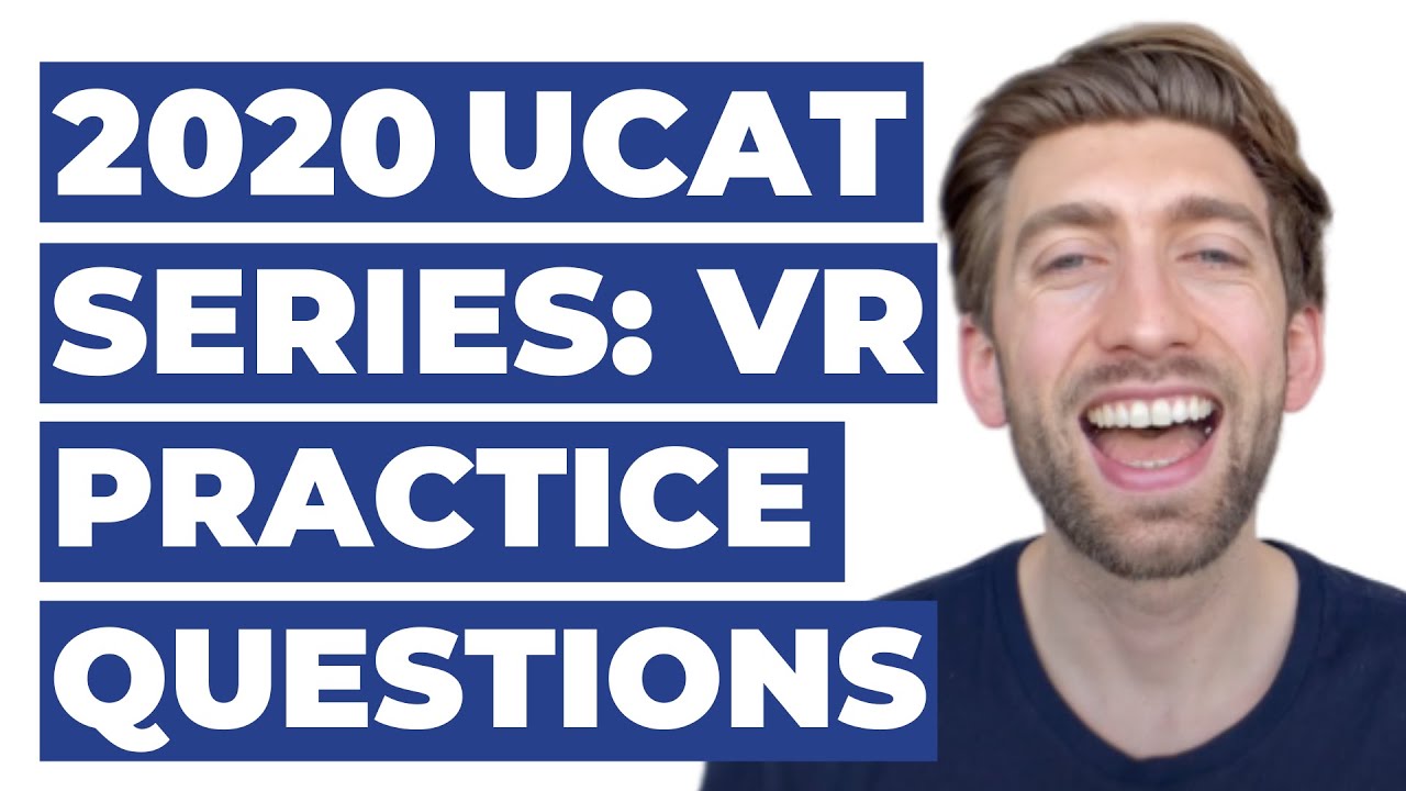 University Clinical Aptitude Test 2020 Lesson Series | S1 E2: Verbal Reasoning - Practice Questions