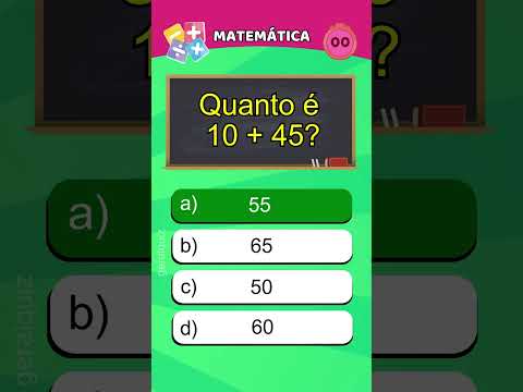 Quiz de Matemática - Teste suas habilidades #quiz #matemática