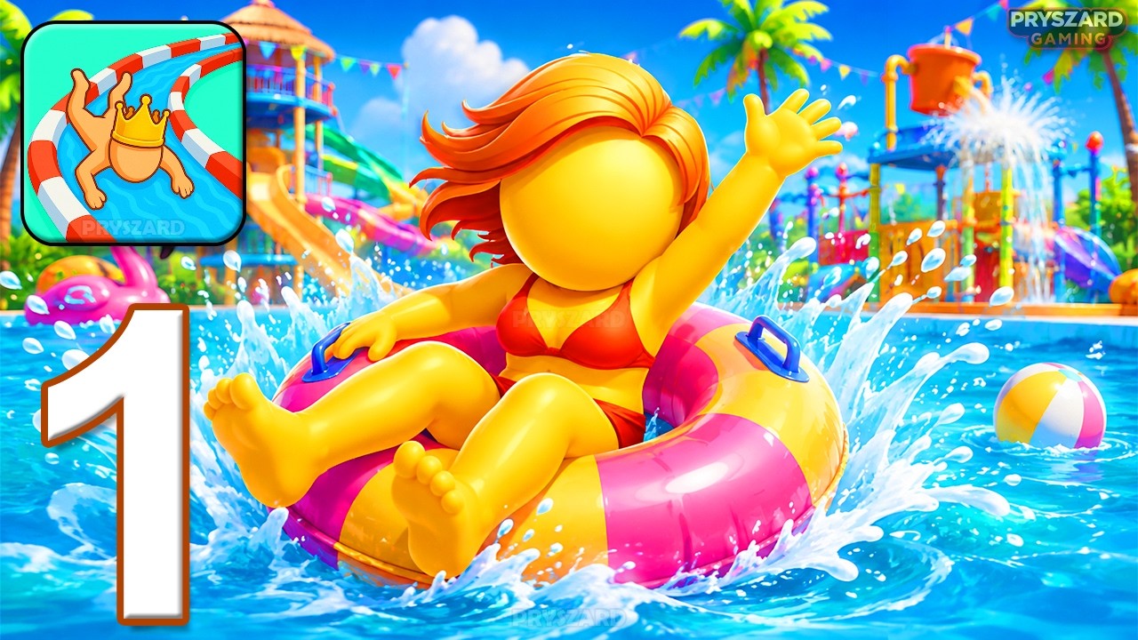 Aquapark.io Gameplay Walkthrough Part 1 🎮