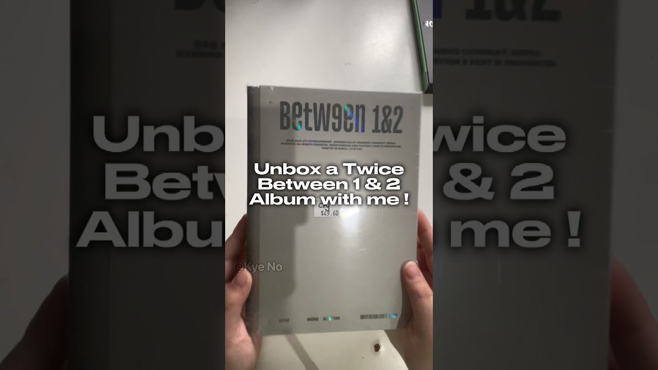 Twice 1&2 Album Unboxing 🎶
