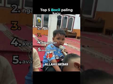 Top 5 Bocil paling lucu😂