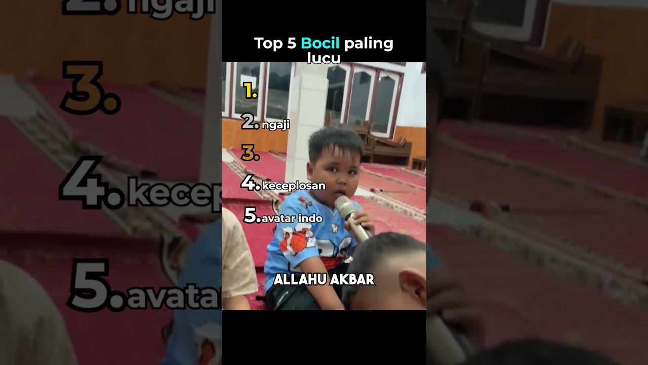 Top 5 Bocil Paling Lucu ๐