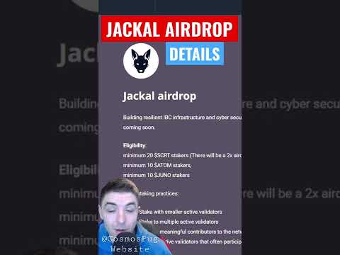 Jackal Crypto Airdrop Details - EVERYTHING You NEED to Know! 🪂 #shorts