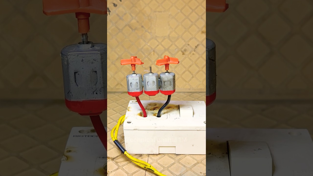 What Happens When You Power a 220V Motor with Just 3V? β‘