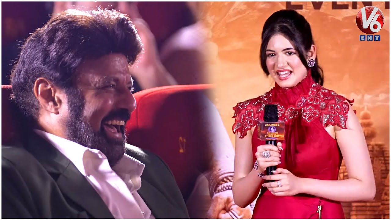 Harshaali Malhotra at Akhanda 2 Song Launch 🎶