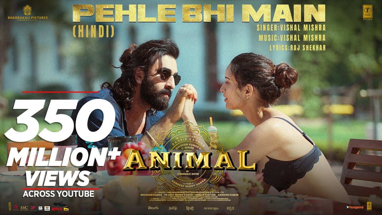 Watch 'Pehle Bhi Main' Full Video Song from Animal 🎬 | Ranbir Kapoor & Tripti Dimri