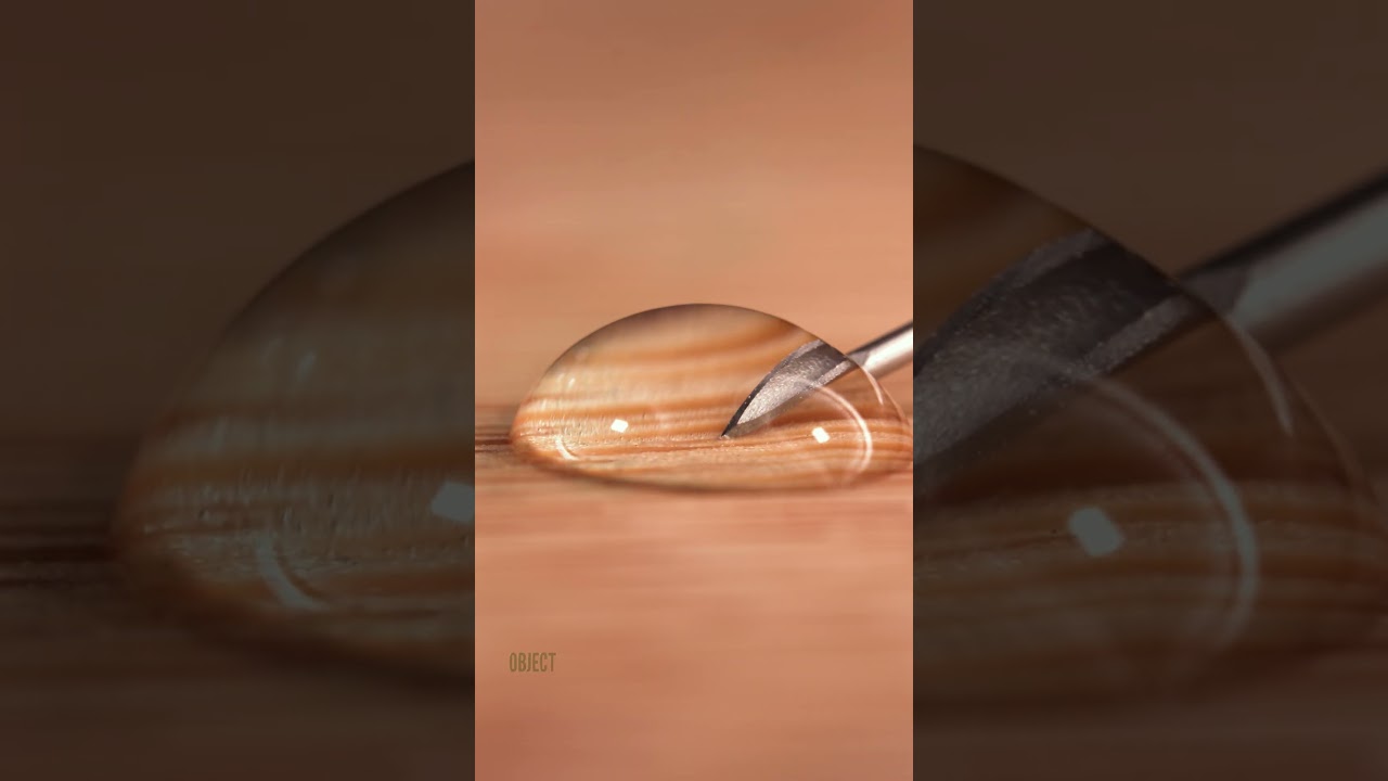 Air Bubble Inside Water Drop | Original Foley by @OddioStudio