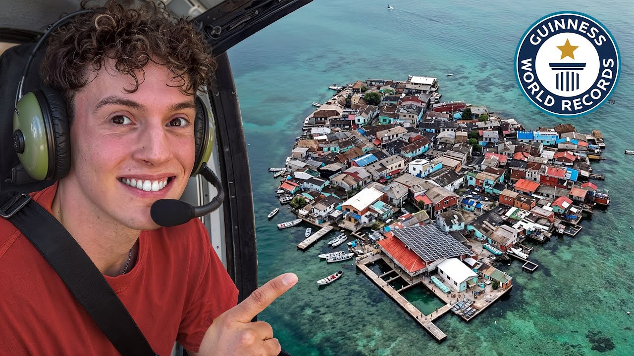 Exploration de Santa Cruz Del Islote, l'île la plus surpeuplée 🌍