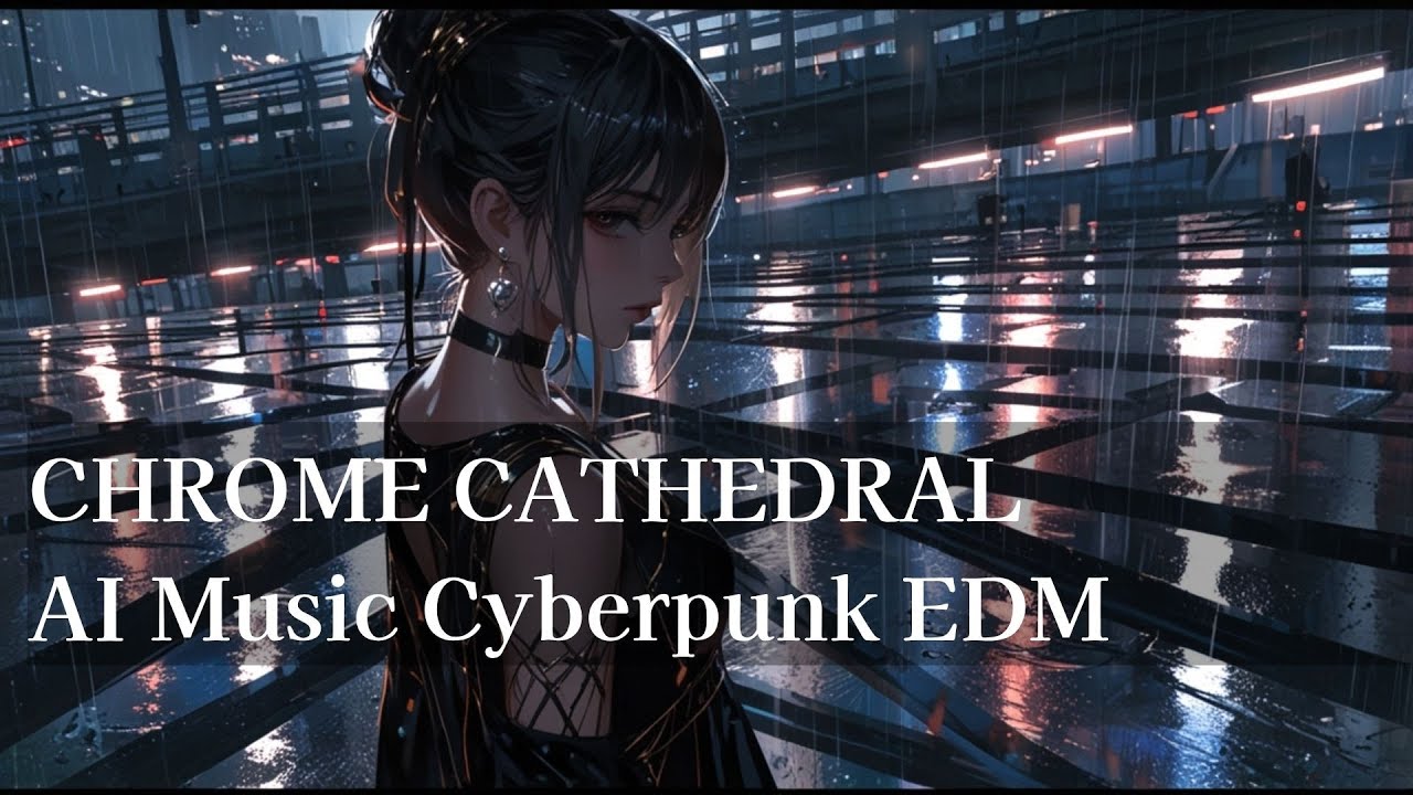 Chrome Cathedral: 1-Hour Dark Cyberpunk EDM 🎶