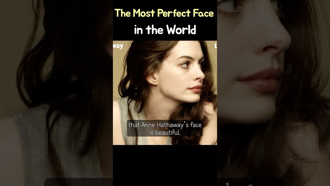 Anne Hathaway's Stunning Face ✨