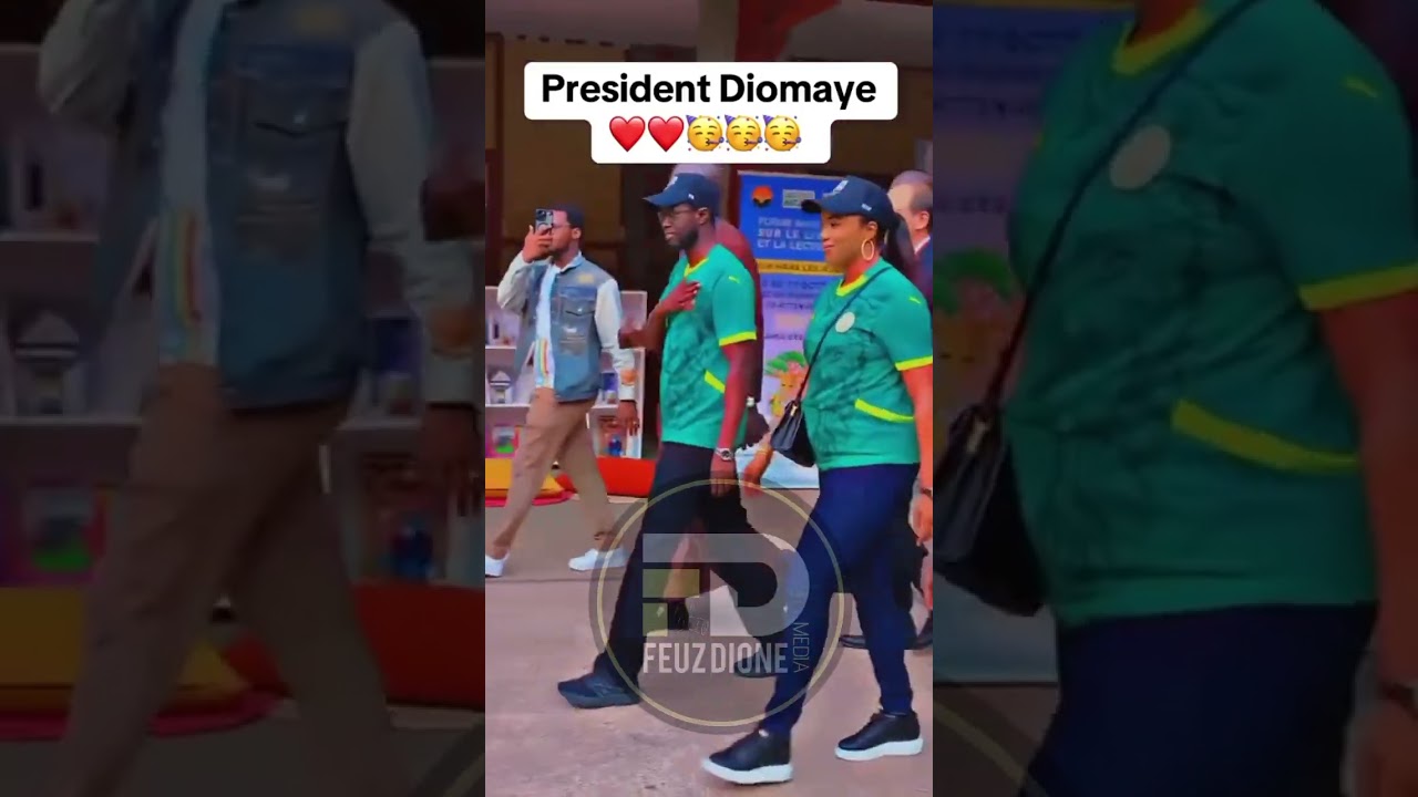 Président Bassirou Diomaye Faye et Son Épouse Présents au Match Sénégal vs Mauritanie ⚽