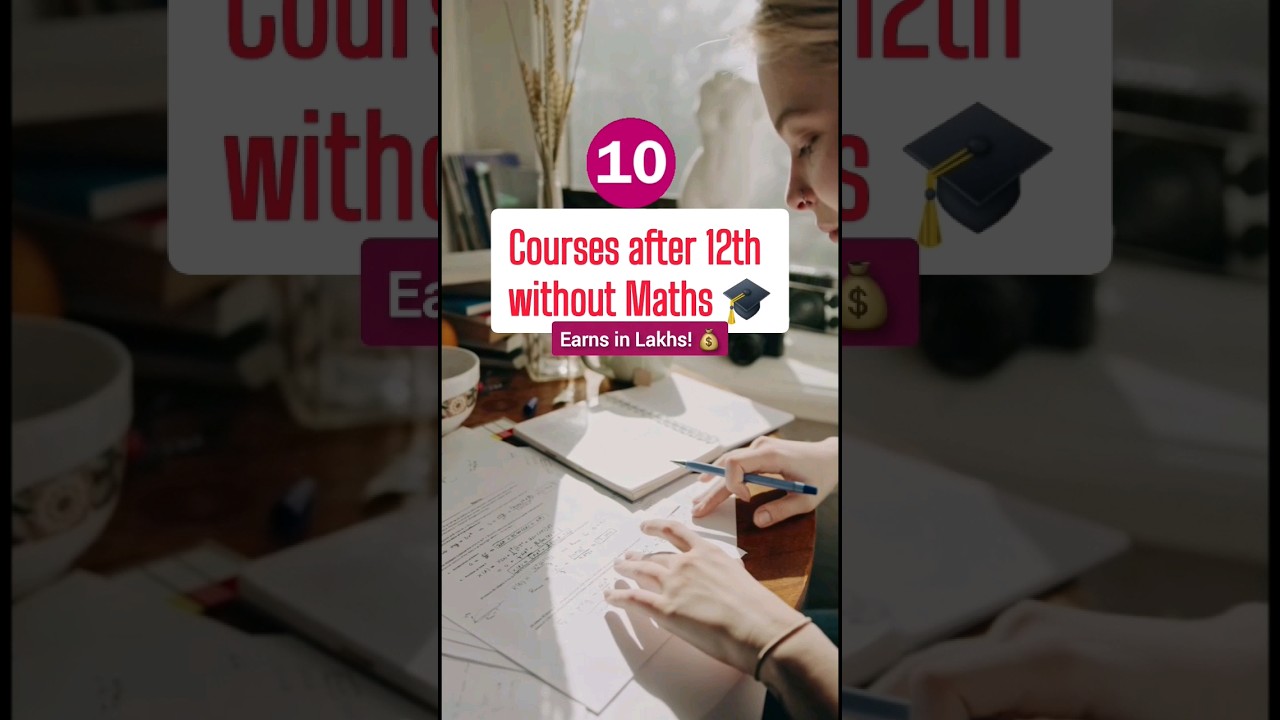 Top Courses After 12th Without Maths β