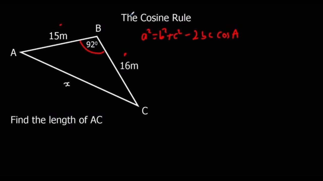 The Cosine Rule