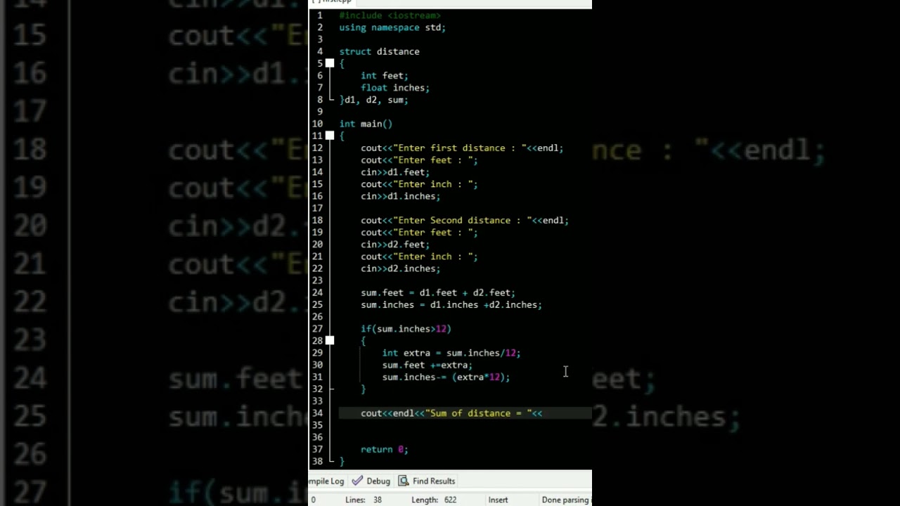 Quick Guide: Add Two Distances with Structures in C++ 🚀