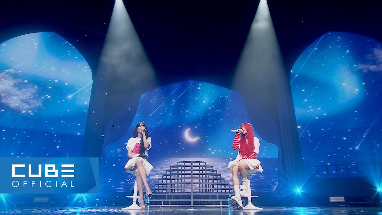 우기 (YUQI) - 'Everytime' ft. MINNIE (G)I-DLE LIVE 🎤