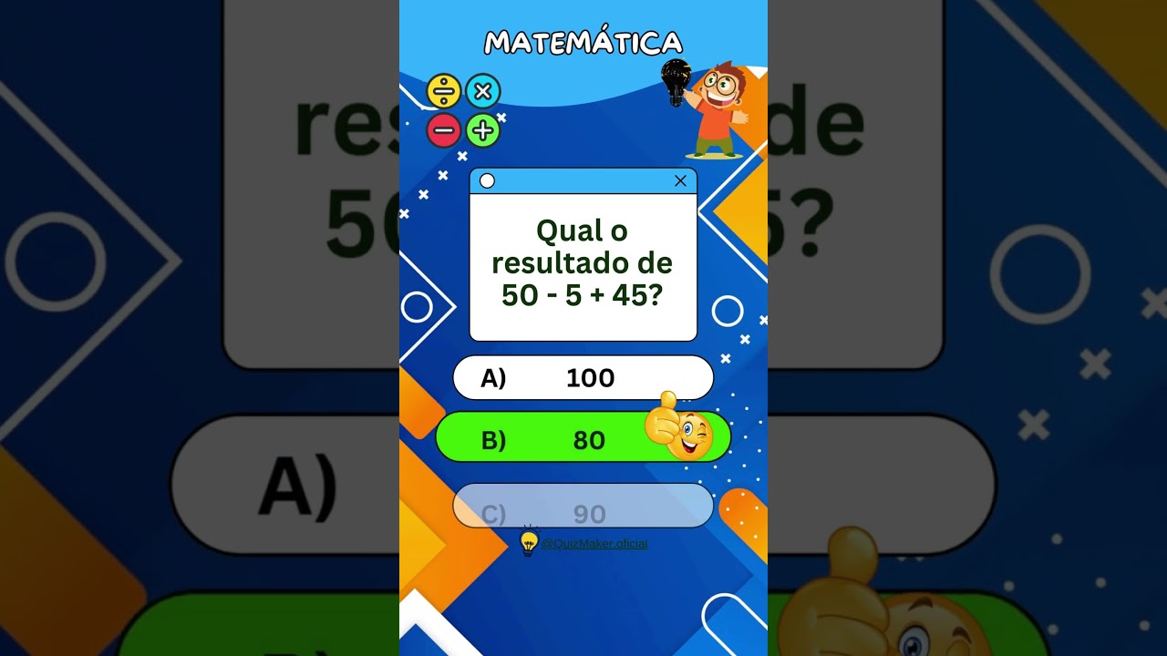 Desafio de Matemática - Teste suas Habilidades