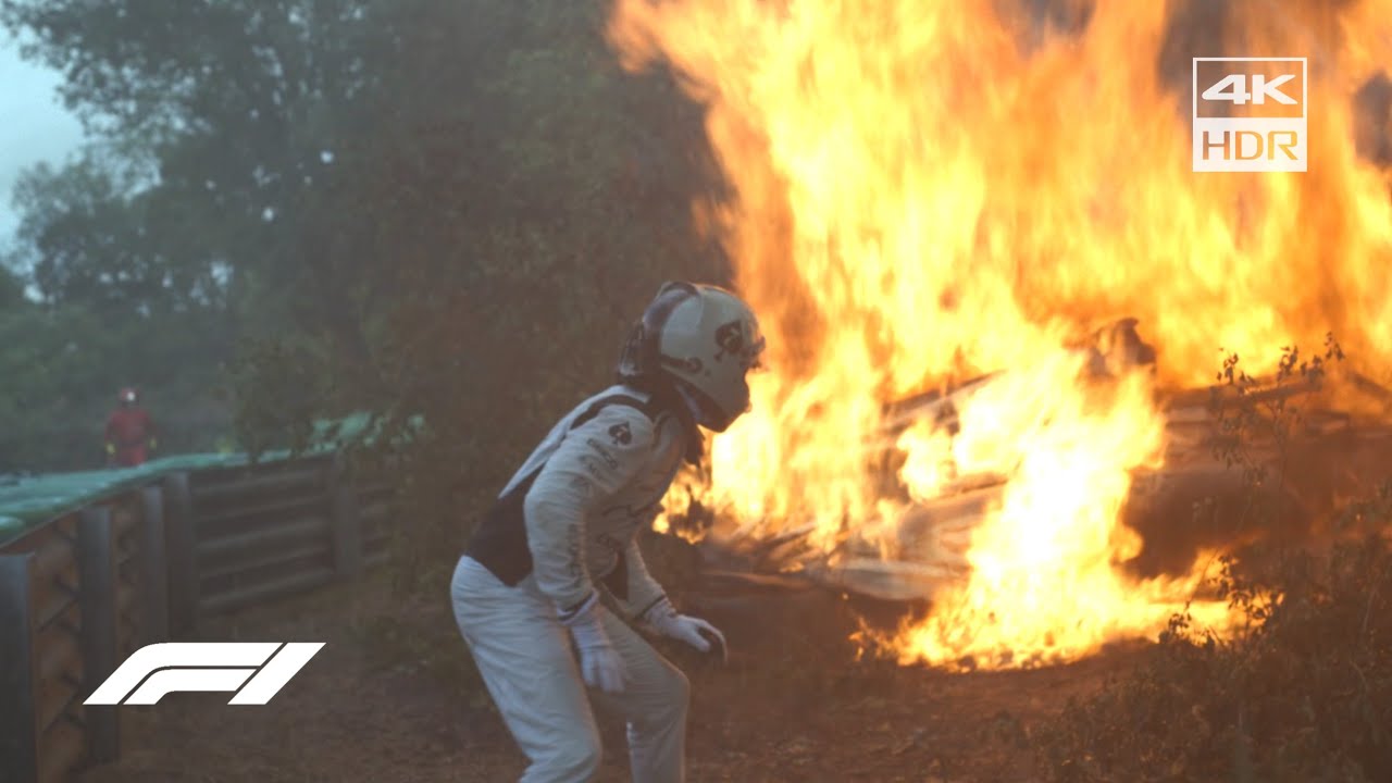 Joshua Pearce's F1 Crash Scene | 4K HDR 🎬