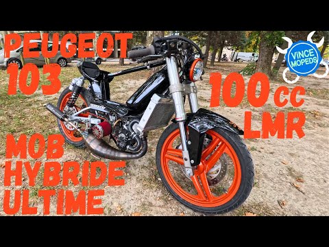 Peugeot 103 100cc LMR : La Mob Hybride Ultime !