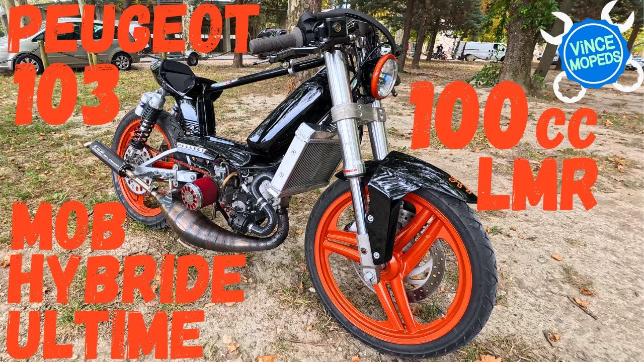 Peugeot 103 100cc LMR: The Ultimate Hybrid Moped