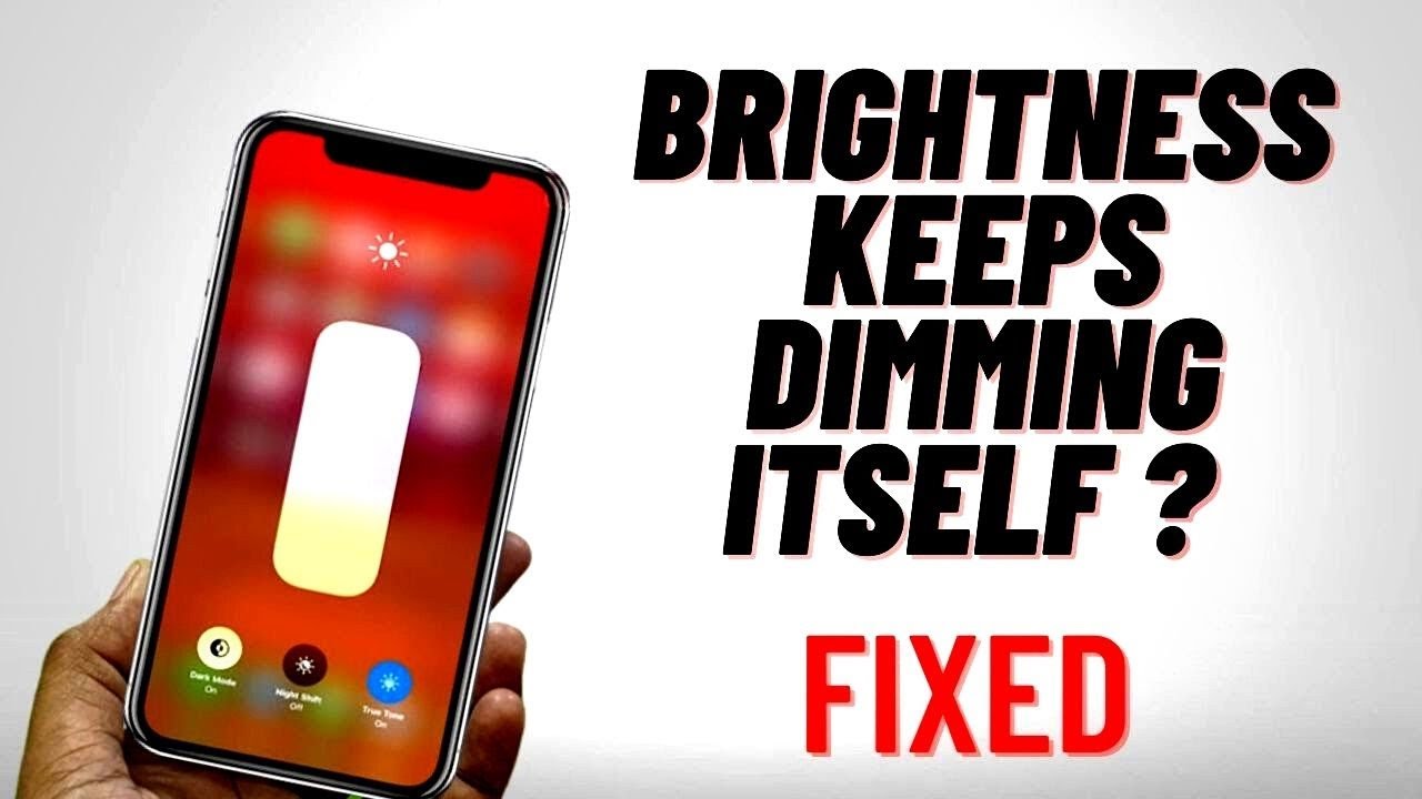 Fix Brightness Keeps Dimming Itself on iPhone 14, 14 Plus, 14 Pro & 14 Pro Max