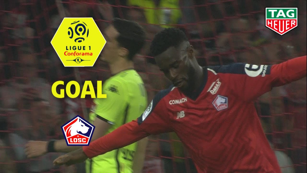 Jonathan Bamba's Stunning Goal Seals 5-0 Victory for LOSC Against Angers SCO ⚽ (2018/19)