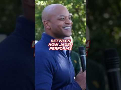 Governor Wes Moore Picks Commanders Over Seahawks #shorts