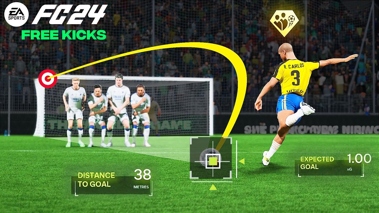 EA FC 24 Free Kick Tips & Tricks ⚽