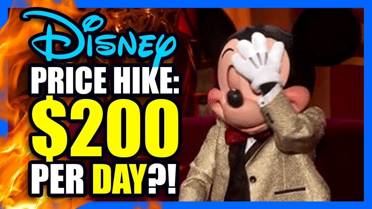 Disney World Ticket Prices Surpass $200! 🎢