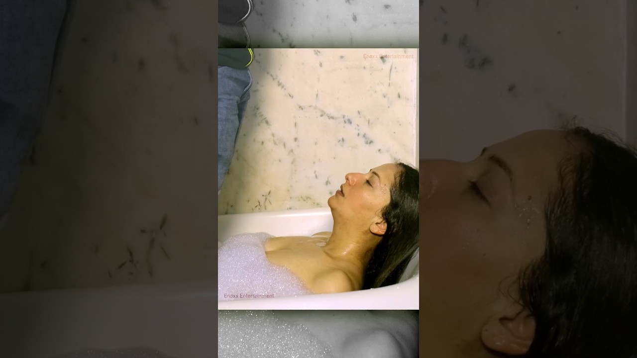 Wow😱 Stunning Bathtub Shot! #bts #shorts