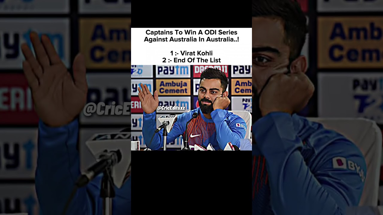 Virat Kohli's Captaincy in Australia 🇦🇺