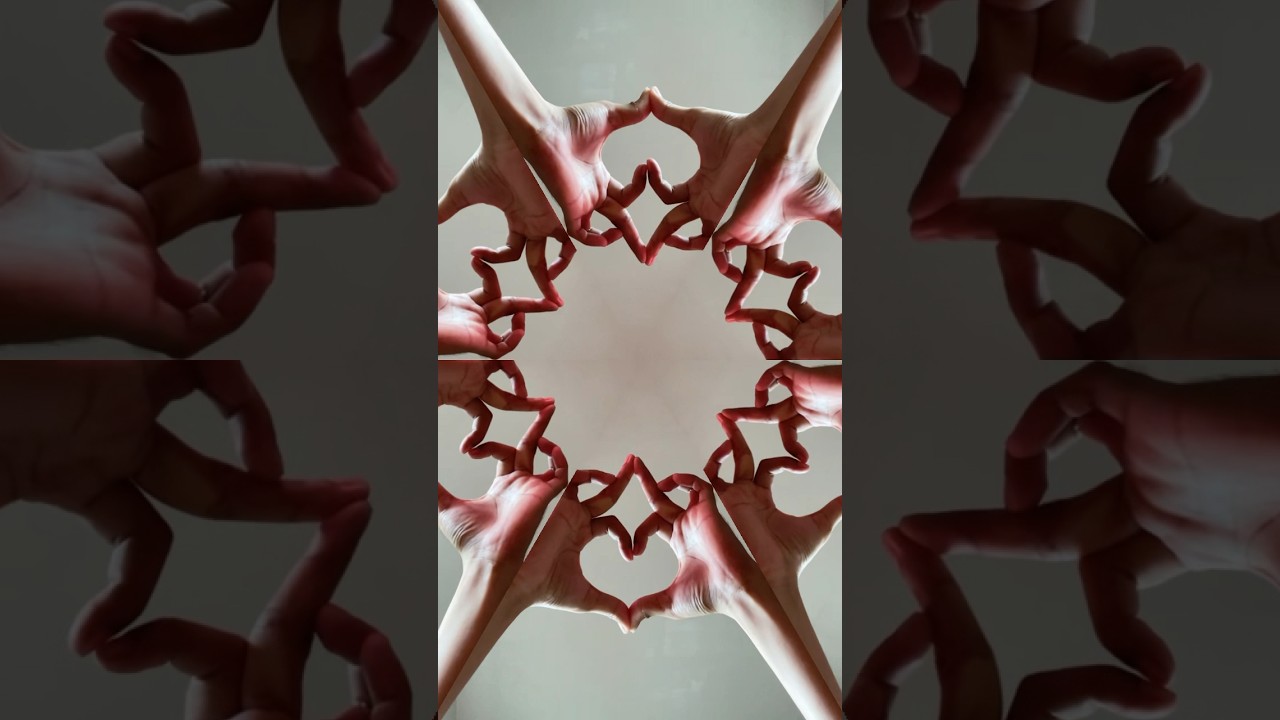 Mesmerizing Kaleidoscope Handdance & Fingerstyle Performance ✨