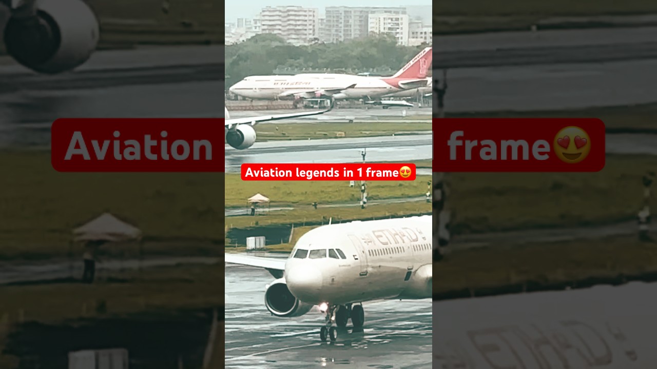 Aviation Legends in One Frame ✈️