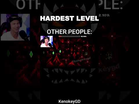 #otherpeople vs him the best player #geometrydash #hardestgame #grief #gd #gameplay ​@DoggieDasher