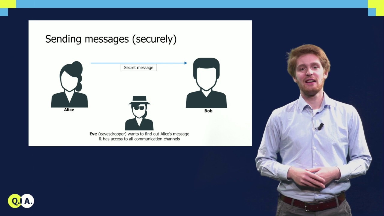 Secure Communication with the One-Time Pad | QuTech Academy