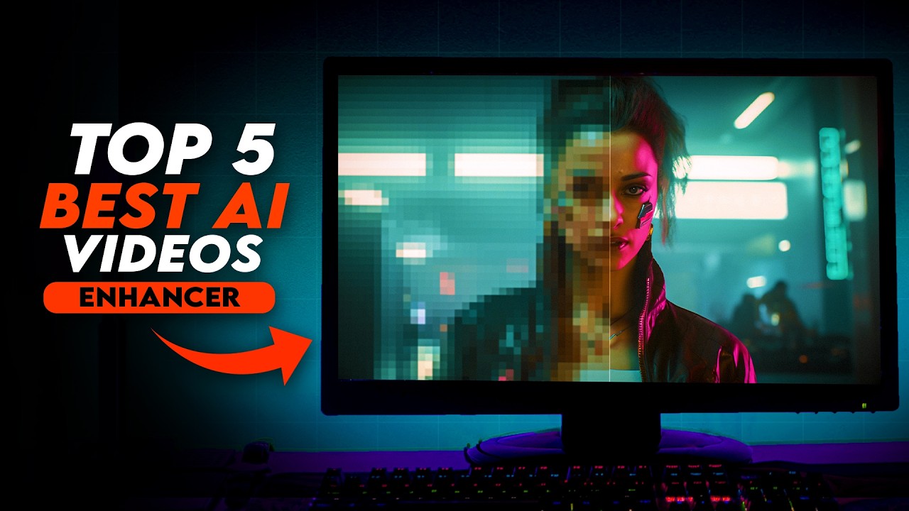 Top 5 AI Video Upscalers in 2025 to Boost Your Video Quality 🎥