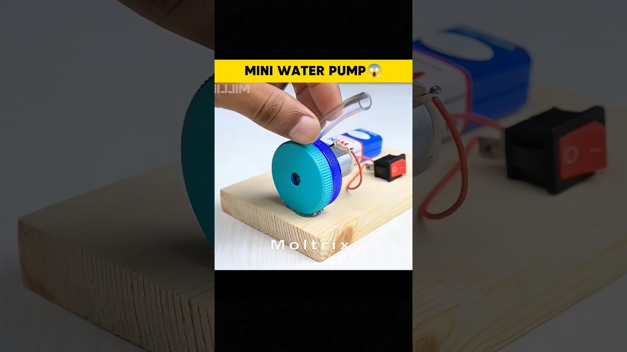 Mini Water Pump β½ | Last Look! #shorts