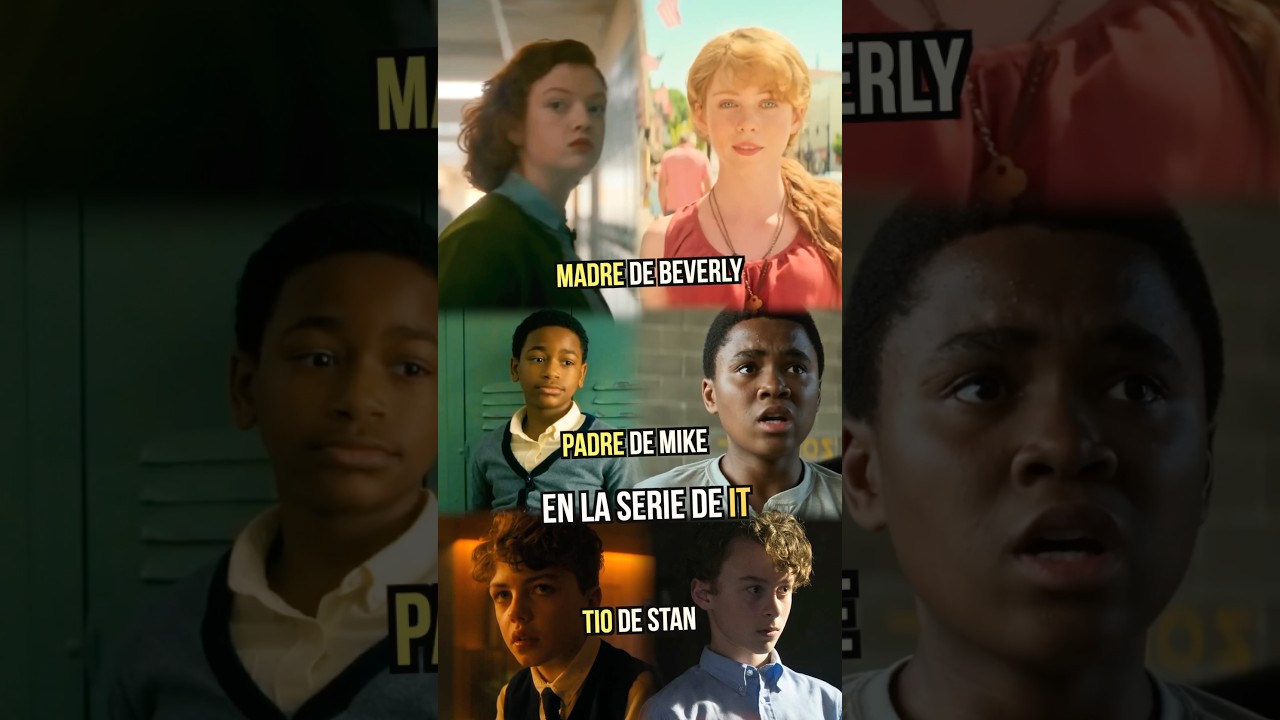 Descubre a los Familiares del Club de los Perdedores en la Serie de It 🧸