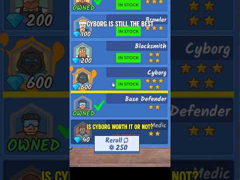 Cyborg is still the best class in 99 Nights in the Forest