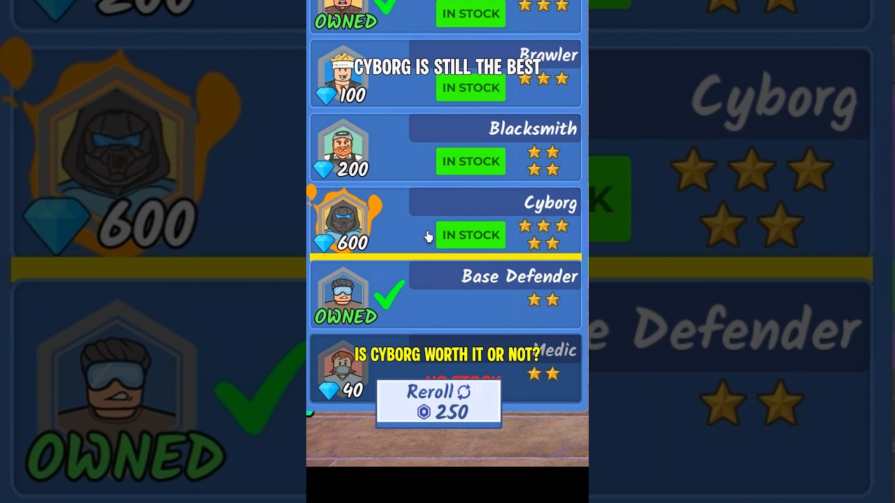 Why Cyborg Remains the Top Class in 99 Nights in the Forest 🤖