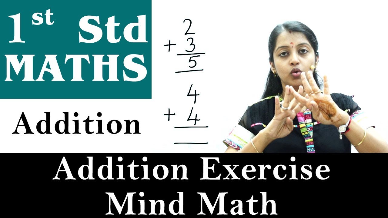 Math for Class 1: Fun Addition Exercises for Kids 🧮