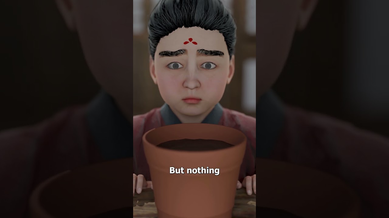 The Boy With the Empty Pot 🌱 – A Heartwarming Tale of Honesty and Courage