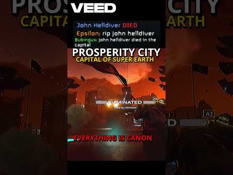 John Helldiver Died Defending The Capital of Super Earth