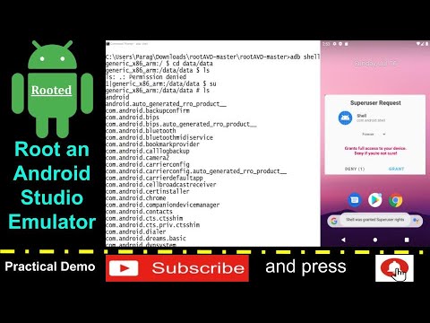 Root Android Studio Emulator with API 30 🔧