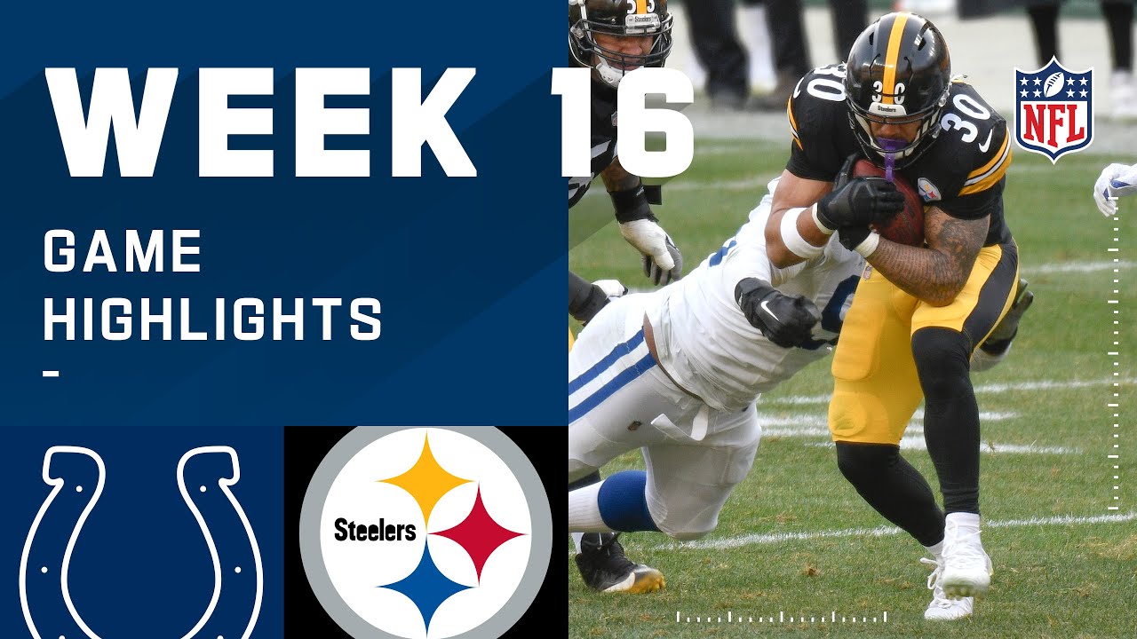 Colts vs. Steelers Week 16 Highlights | Epic NFL Showdown 2020 π