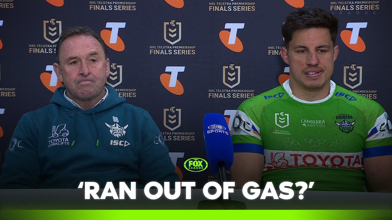 Ricky Stuart Speechless After Raiders' Semi-Final Exit 💔 | Raiders Press Conference