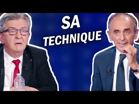 Zemmour/Mélenchon : Comment il le déstabilise