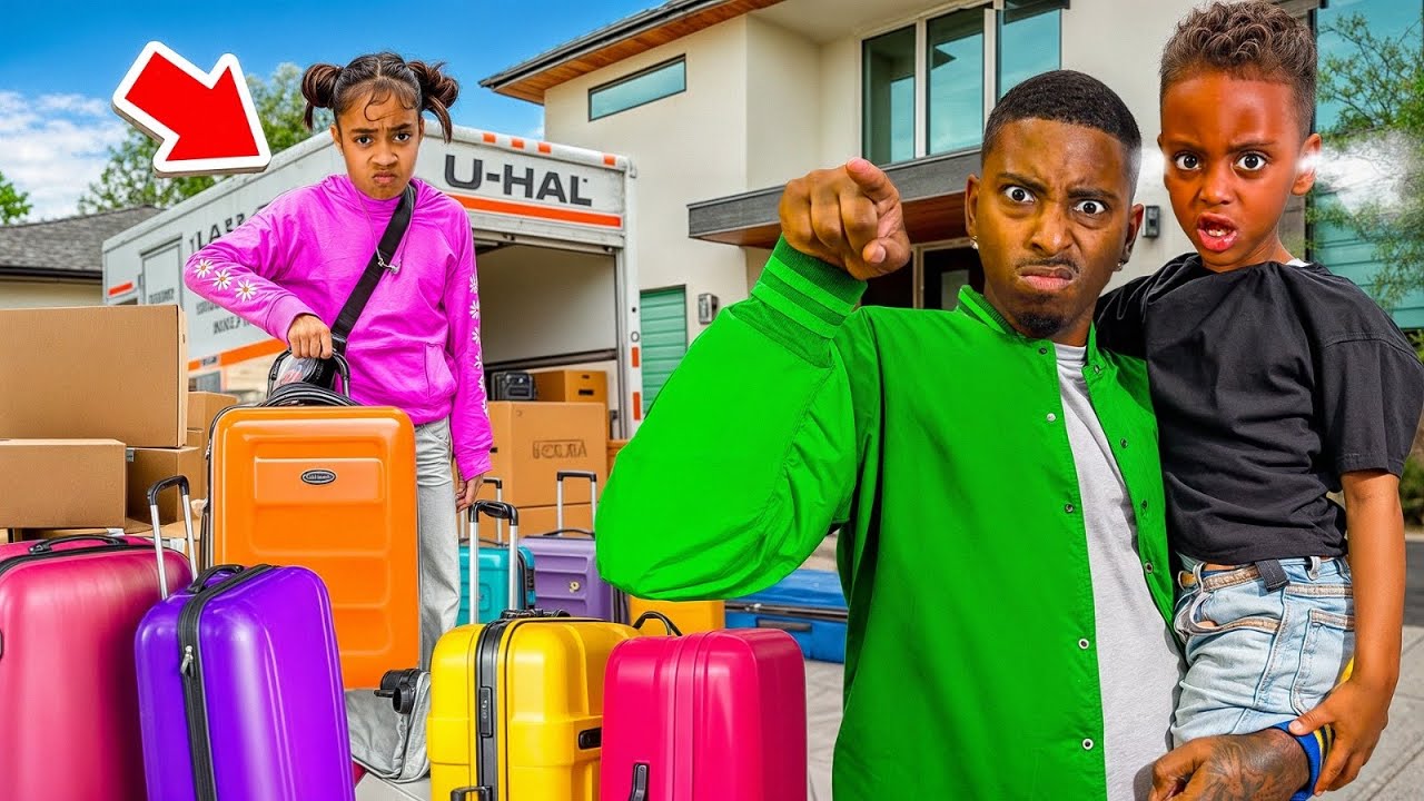 Kicked Out Our Adopted Daughter Riri! 🔵