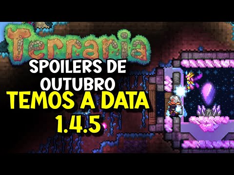 FINALMENTE TEMOS A DATA DA ATUALIZAÇÃO 1.4.5 DO TERRARIA!